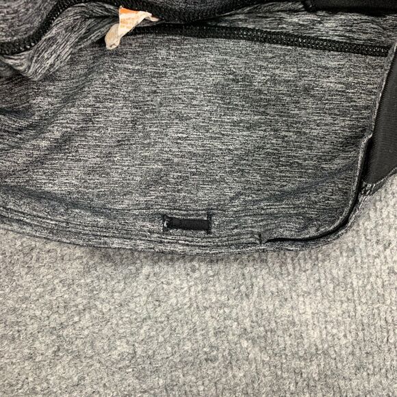 Lucy Hatha Leggings Womens M Medium Grey Two Tone Mid Rise Pull On Athletic Pant - Picture 11 of 13